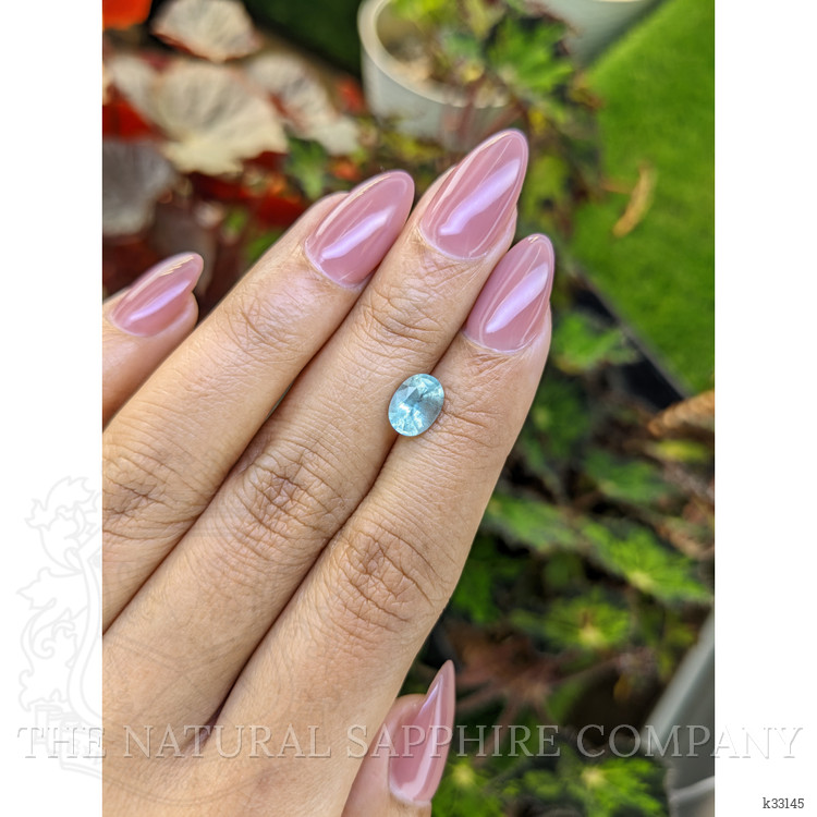1.09 Ct. Blue Aquamarine from Ceylon (Sri Lanka)