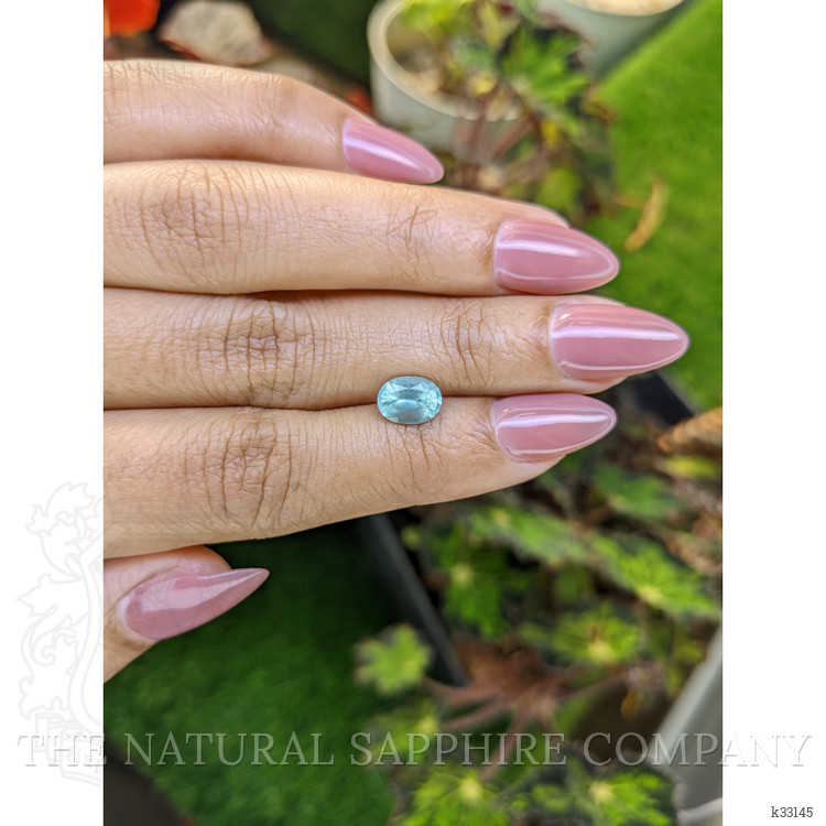 1.09 Ct. Blue Aquamarine from Ceylon (Sri Lanka)