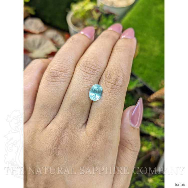 1.54 Ct. Blue Aquamarine from Ceylon (Sri Lanka)