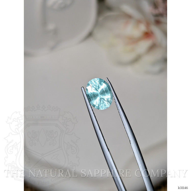 1.54 Ct. Blue Aquamarine from Ceylon (Sri Lanka)