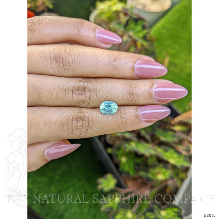 1.54 Ct. Blue Aquamarine from Ceylon (Sri Lanka)