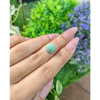 4.94 Ct. Cabochon Turquoise from Persia Life Style