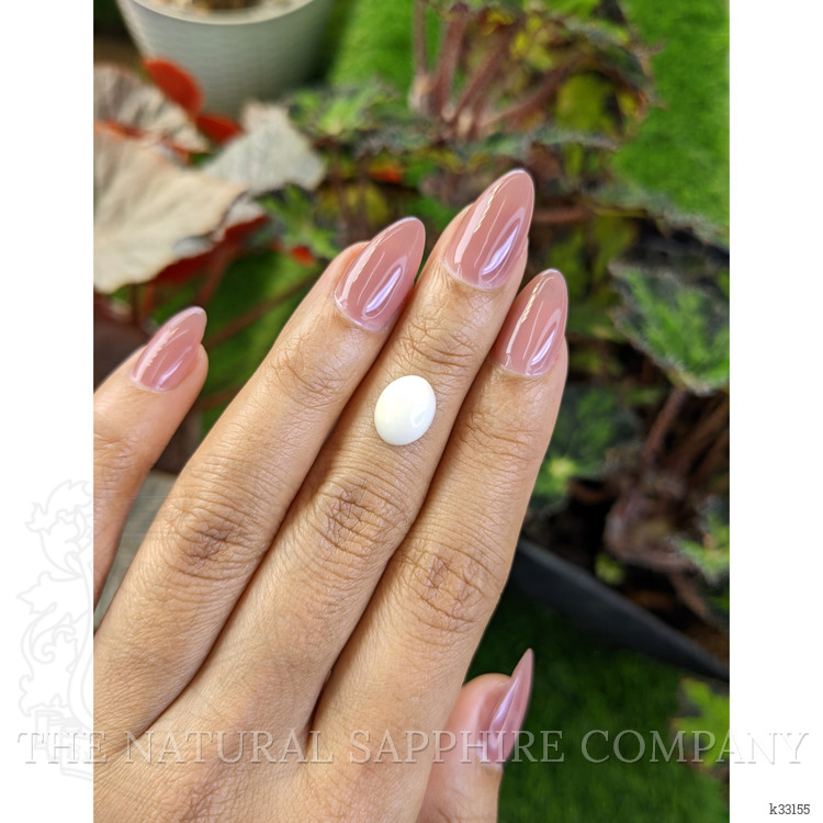 1.99 Ct. Salmon and White Cabochon Coral from Italy