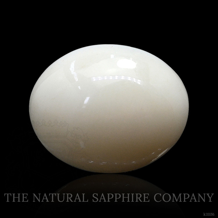 2.37 Ct. Salmon and White Cabochon Coral from Italy