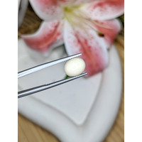 3.16 Ct. Salmon and White Cabochon Coral from Italy Life Style