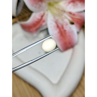 2.91 Ct. Salmon and White Cabochon Coral from Italy Life Style