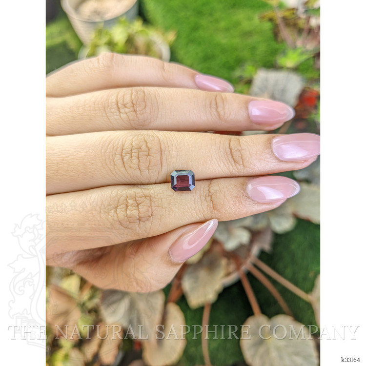 1.33 Ct. Pinkish Purple Spinel from Ceylon (Sri Lanka)