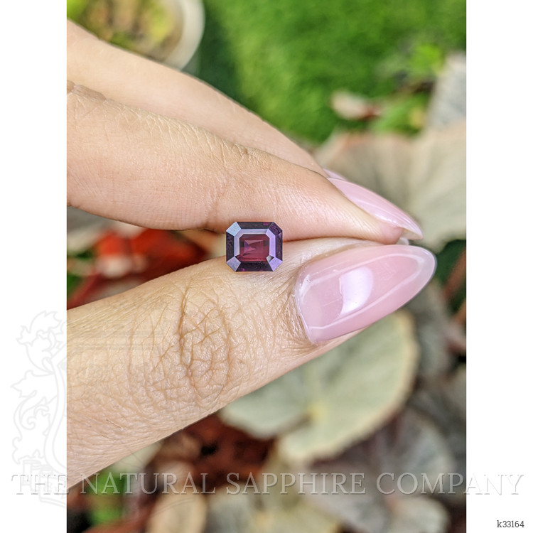 1.33 Ct. Pinkish Purple Spinel from Ceylon (Sri Lanka)