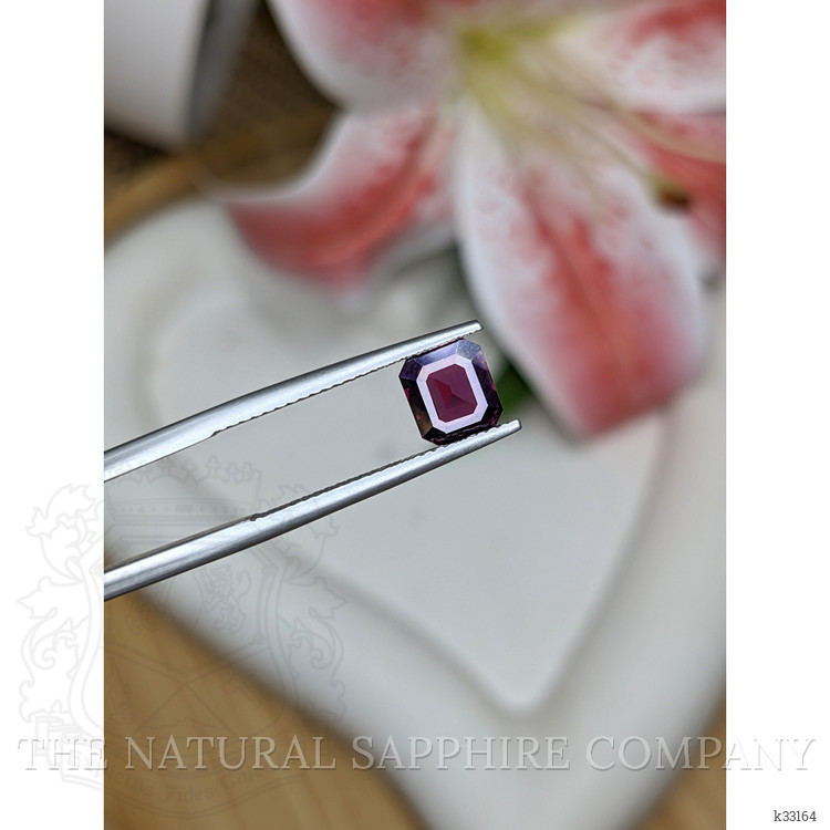 1.33 Ct. Pinkish Purple Spinel from Ceylon (Sri Lanka)