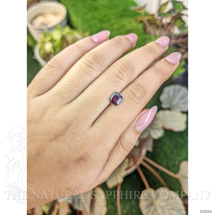 1.33 Ct. Pinkish Purple Spinel from Ceylon (Sri Lanka)