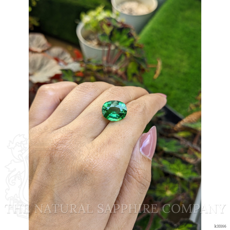 6.87 Ct. Green Prasiolite from Brazil