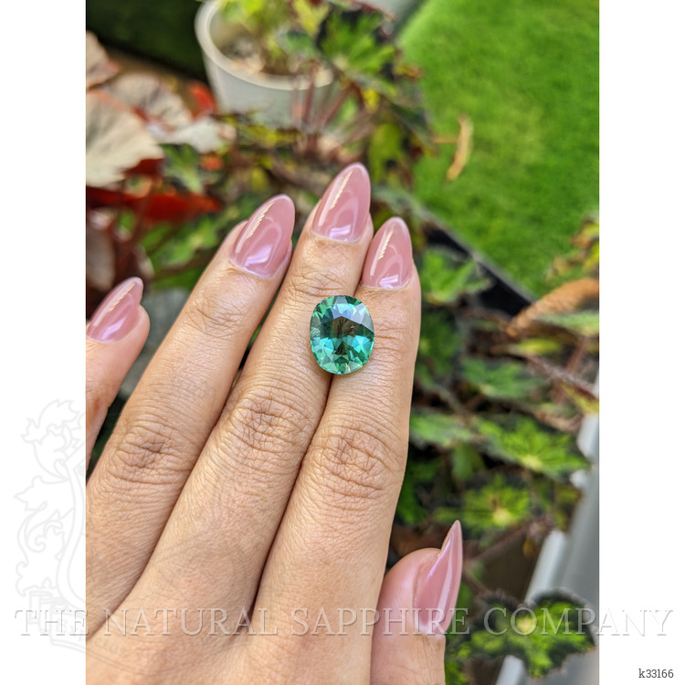 6.87 Ct. Green Prasiolite from Brazil