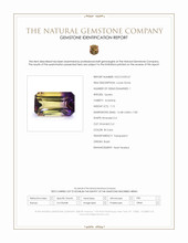 7.15 Ct. Bi Color Ametrine from Brazil Scan Report