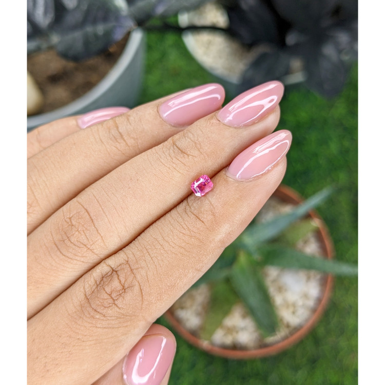 0.40 Ct. Pink Spinel from Tanzania