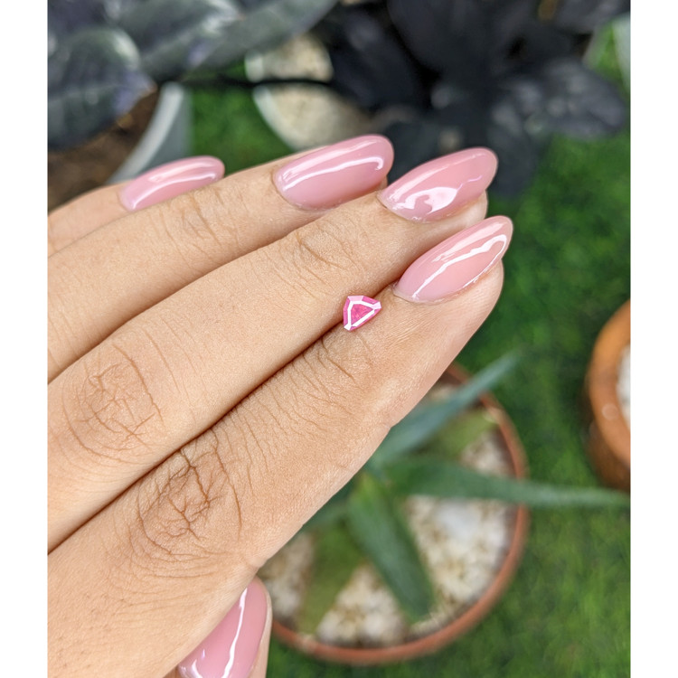 0.26 Ct. Pink Spinel from Tanzania