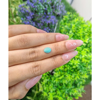 1.12 Ct. Cabochon Turquoise from Persia Life Style