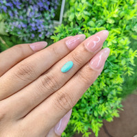 1.30 Ct. Cabochon Turquoise from Persia Life Style