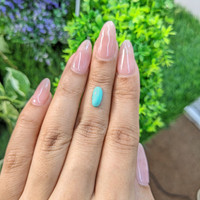 1.30 Ct. Cabochon Turquoise from Persia Life Style