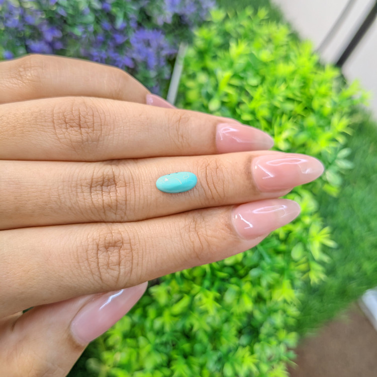 1.30 Ct. Cabochon Turquoise from Persia