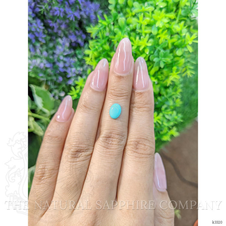 1.00 Ct. Cabochon Turquoise from Persia