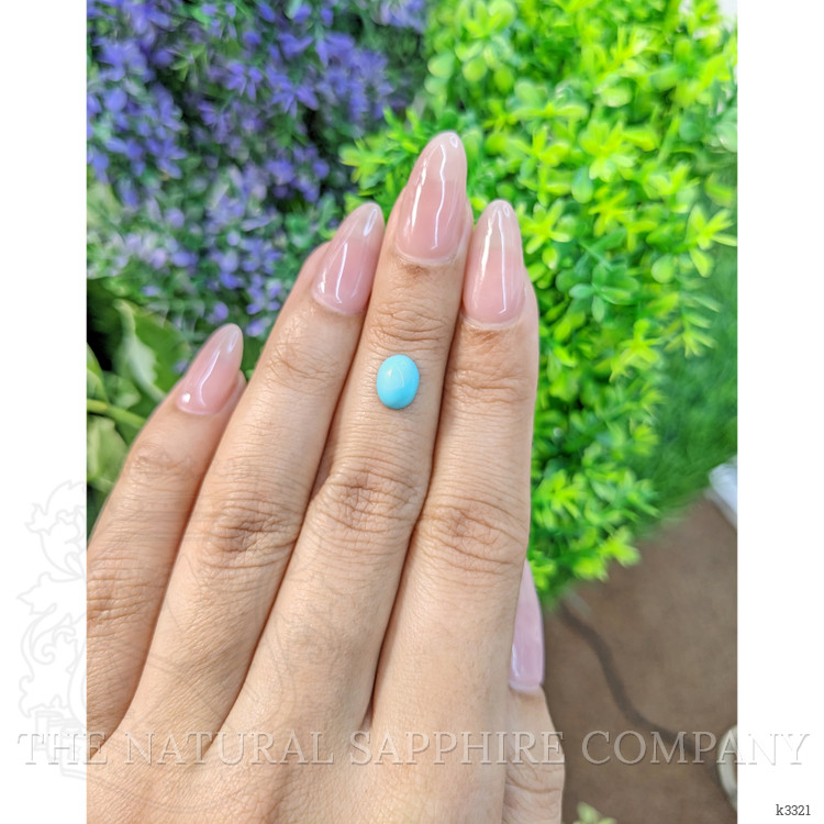 1.09 Ct. Cabochon Turquoise from Persia