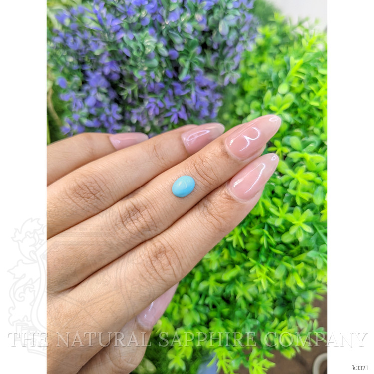 1.09 Ct. Cabochon Turquoise from Persia