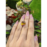8.17 Ct. Bi Color Ametrine from Brazil Life Style