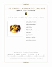 7.26 Ct. Bi Color Ametrine from Brazil Scan Report