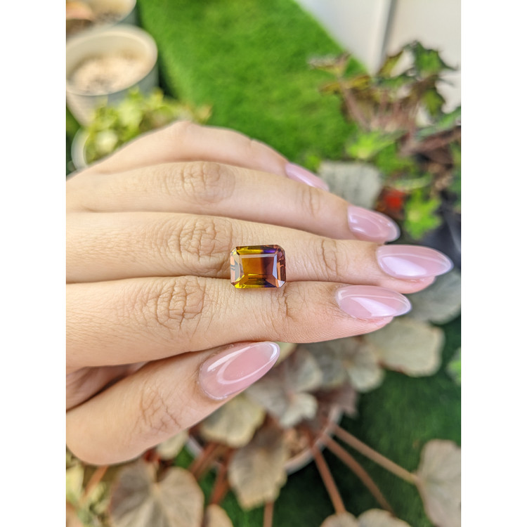 5.68 Ct. Bi Color Ametrine from Brazil