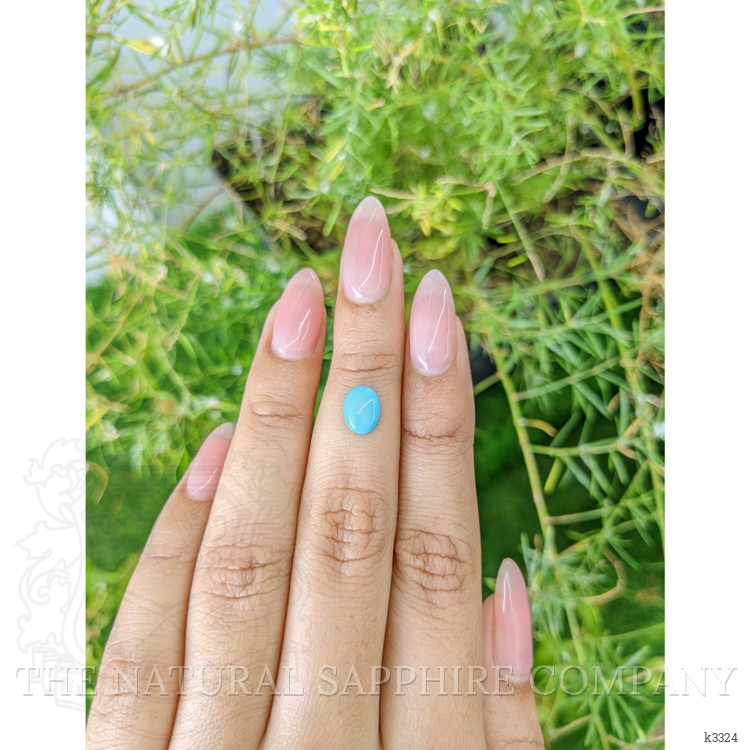 0.89 Ct. Cabochon Turquoise from Persia
