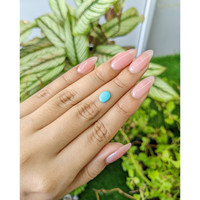 0.72 Ct. Cabochon Turquoise from Persia Life Style