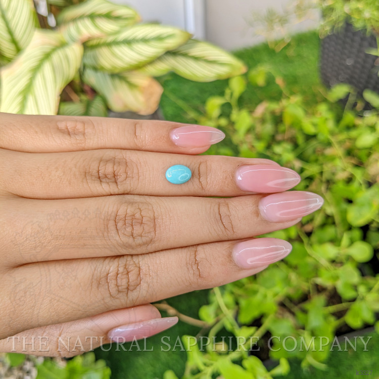 0.83 Ct. Cabochon Turquoise from Persia