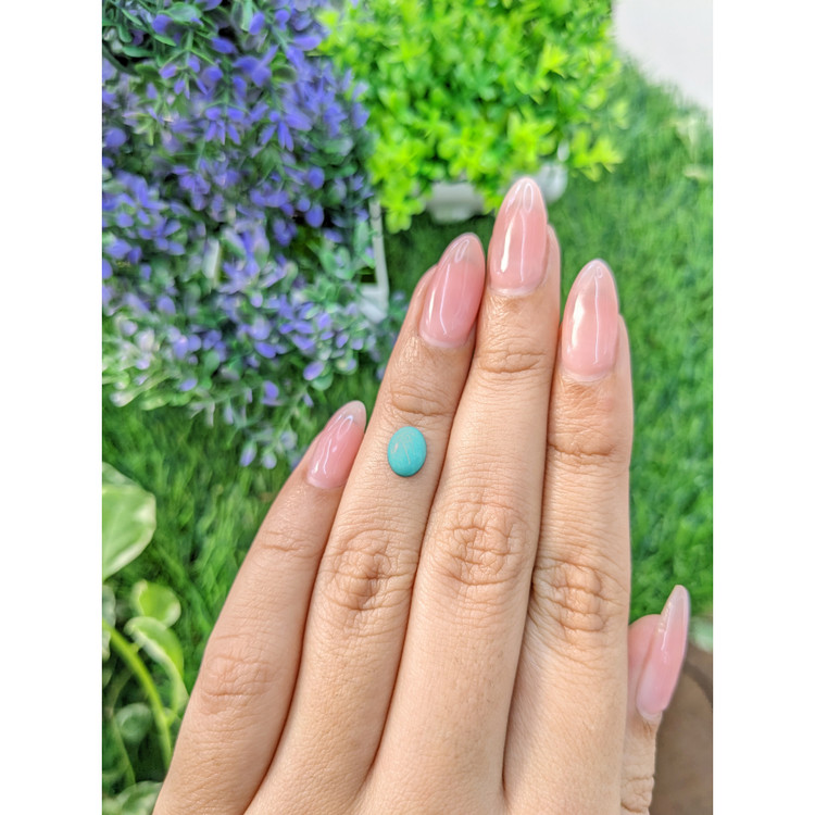 0.83 Ct. Cabochon Turquoise from Persia