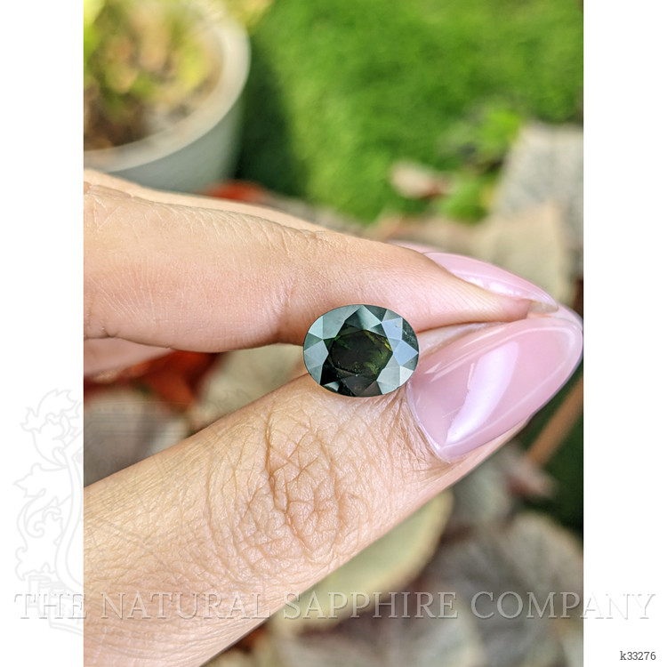3.19 Ct. Green Tourmaline from Ceylon (Sri Lanka)