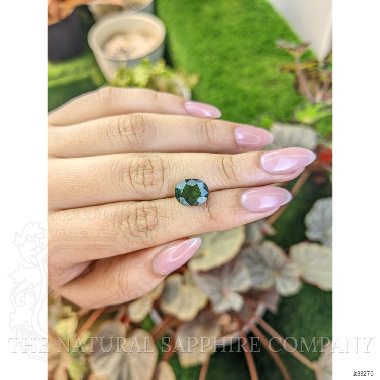 3.19 Ct. Green Tourmaline from Ceylon (Sri Lanka)