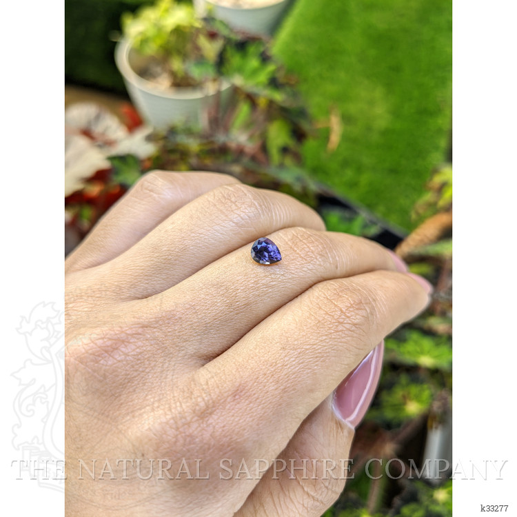 0.93 Ct. Purple Spinel from Ceylon (Sri Lanka)