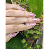 0.93 Ct. Purple Spinel from Ceylon (Sri Lanka) Life Style