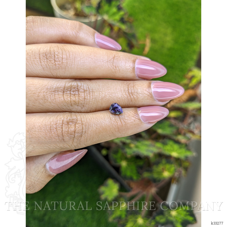 0.93 Ct. Purple Spinel from Ceylon (Sri Lanka)