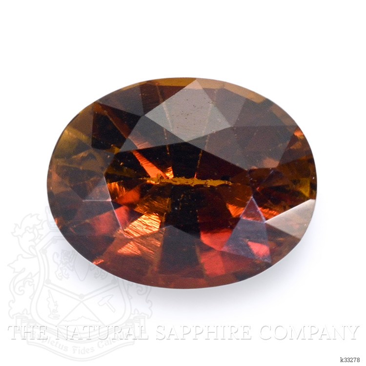 0.85 Ct. Brownish Orange Zircon from Ceylon (Sri Lanka)