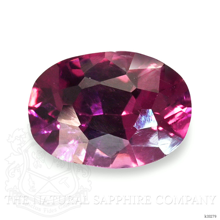 0.69 Ct. Pinkish Purple Rhodolite Garnet from Ceylon (Sri Lanka)
