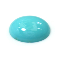 0.86 Ct. Cabochon Turquoise from Persia Video