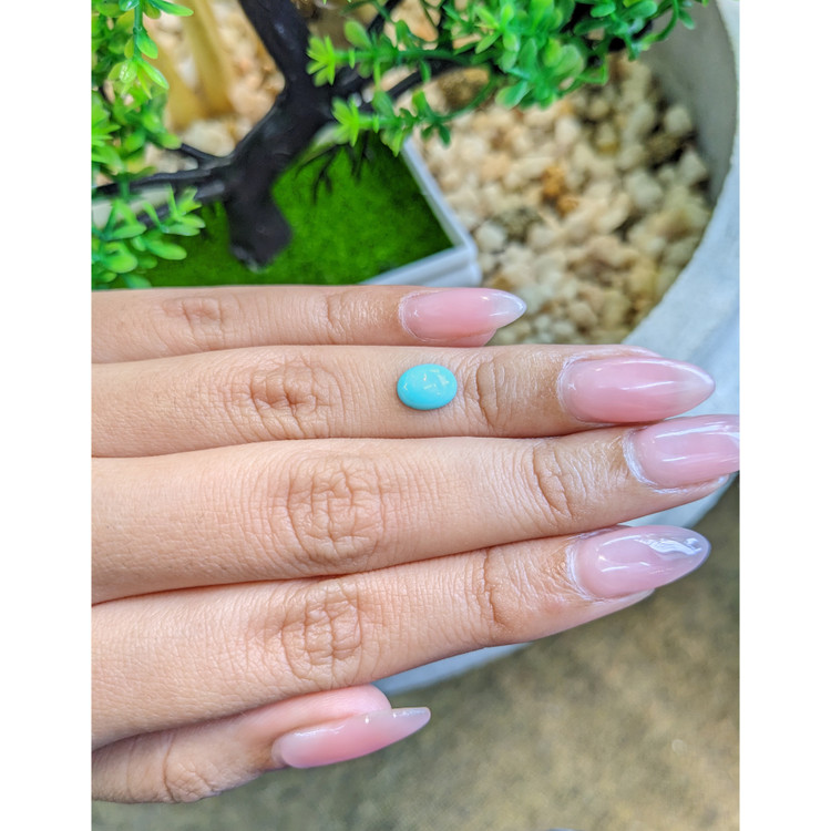 0.86 Ct. Cabochon Turquoise from Persia