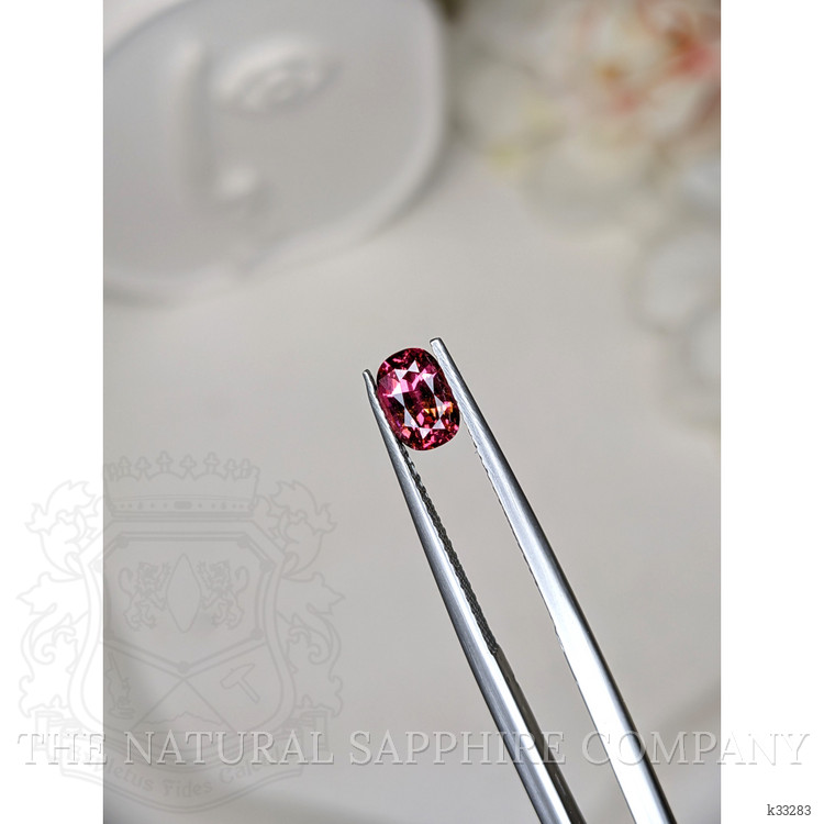 0.90 Ct. Pinkish Purple Rhodolite Garnet from Ceylon (Sri Lanka)