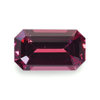 1.20 Ct.Tw. Emerald Cut Rhodolite Garnet