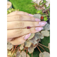 1.20 Ct. Reddish Purple Rhodolite Garnet from Ceylon (Sri Lanka) Life Style