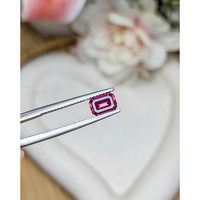 1.00 Ct. Pinkish Purple Rhodolite Garnet from Ceylon (Sri Lanka) Life Style