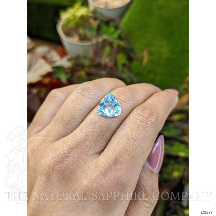 5.00 Ct. Swiss Blue Topaz from Ceylon (Sri Lanka)