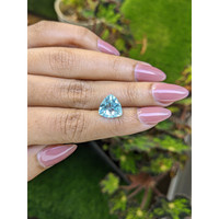 5.00 Ct. Swiss Blue Topaz from Ceylon (Sri Lanka) Life Style