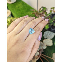 4.90 Ct. Swiss Blue Topaz from Ceylon (Sri Lanka) Life Style