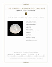 843.60 Ct. White Cabochon Quartz from Brazil Scan Report